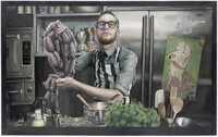 KT 2017 033
<br/>
All sausage all day
<br/>
<em>Hospers, Kim (1982)</em>